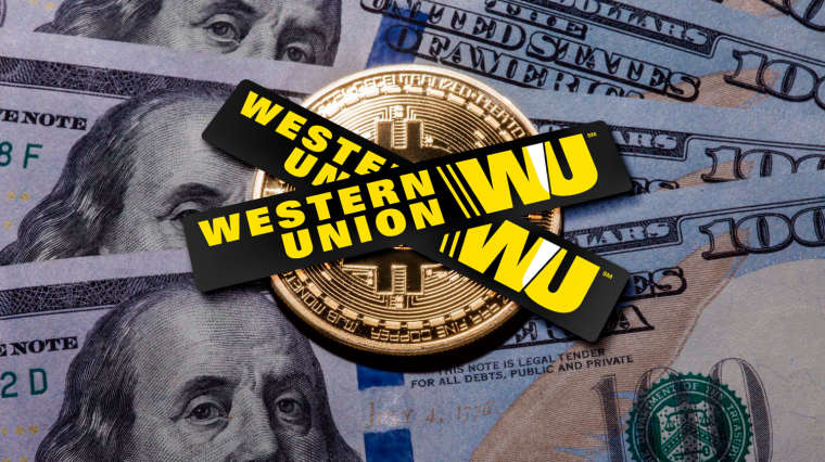Western Union отказалась работать с криптовалютами: Люди предпочитают фиат