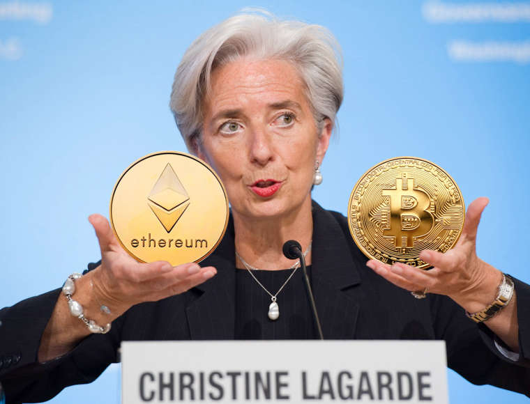 Глава МВФ советует центробанкам задуматься о выпуске своих криптовалют